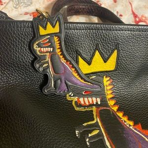 Coach Black Jean-Michel Basquiat Dempsey Carryall